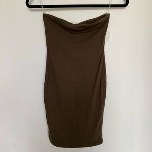 Tube top mini dress